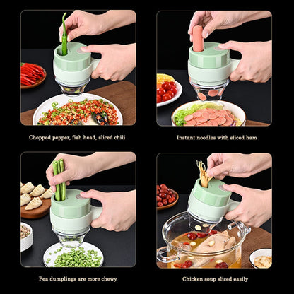 New Electric Handheld Cooking Hammer Food Chopper