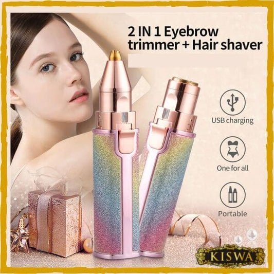 2 In 1 Electric Eyebrow Trimmer