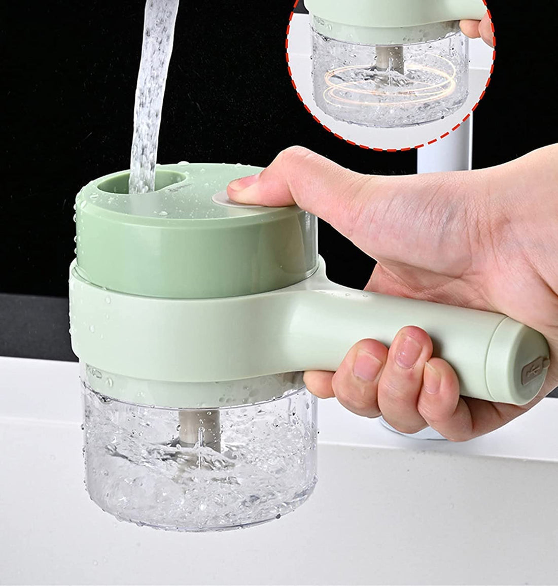 New Electric Handheld Cooking Hammer Food Chopper
