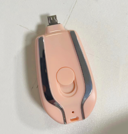 1500mAh Mini Power Emergency Pod Keychain battery Pack .