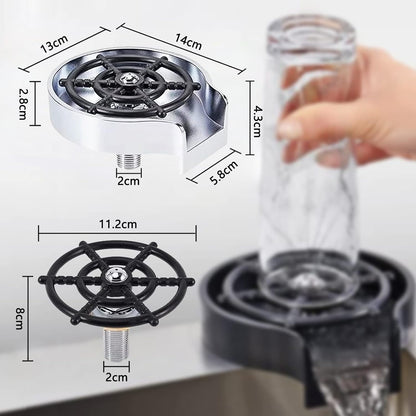 Glass Rinser For Kitchen Sink Automatic Cup Washer