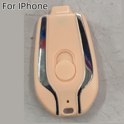 1500mAh Mini Power Emergency Pod Keychain battery Pack .