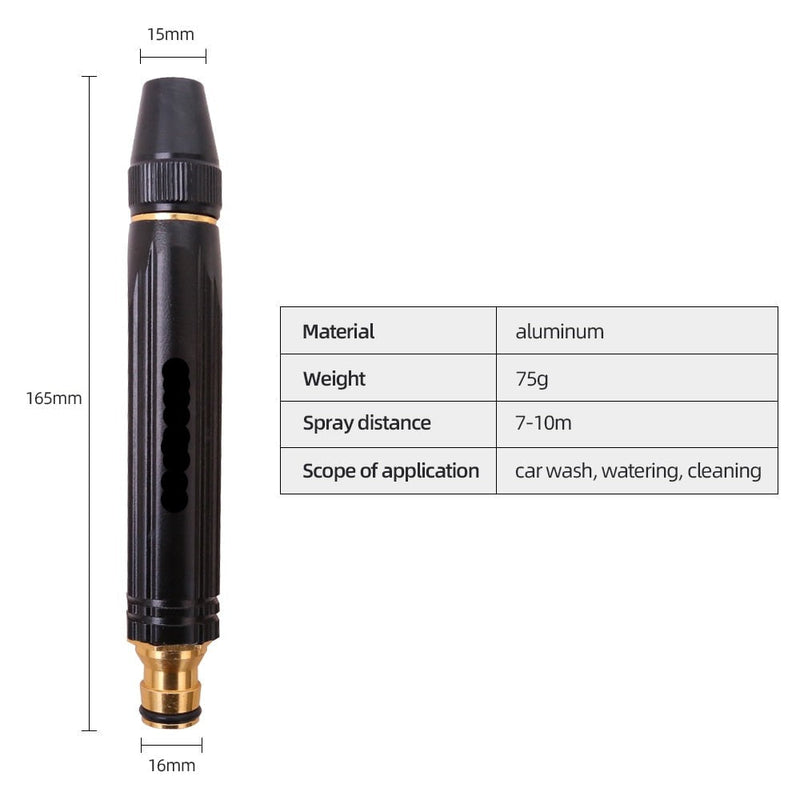 High Pressure Water Gun Adjustable Hose Nozzle