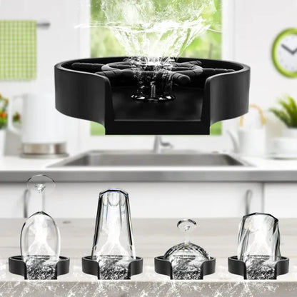 Glass Rinser For Kitchen Sink Automatic Cup Washer