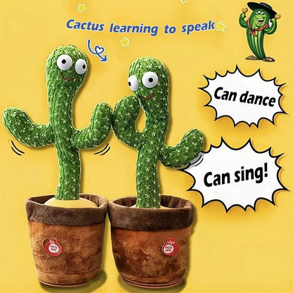 Funny Talk-Back Dancing Cactus