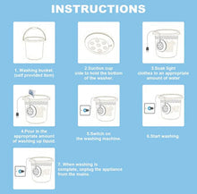 Mini Washing Machine Portable Ultrasonic Turbine Washer