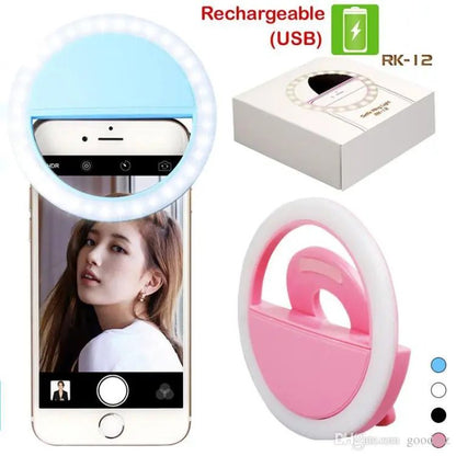 Mobile Selfie Ring Light Portable Selfie LED Ring Light